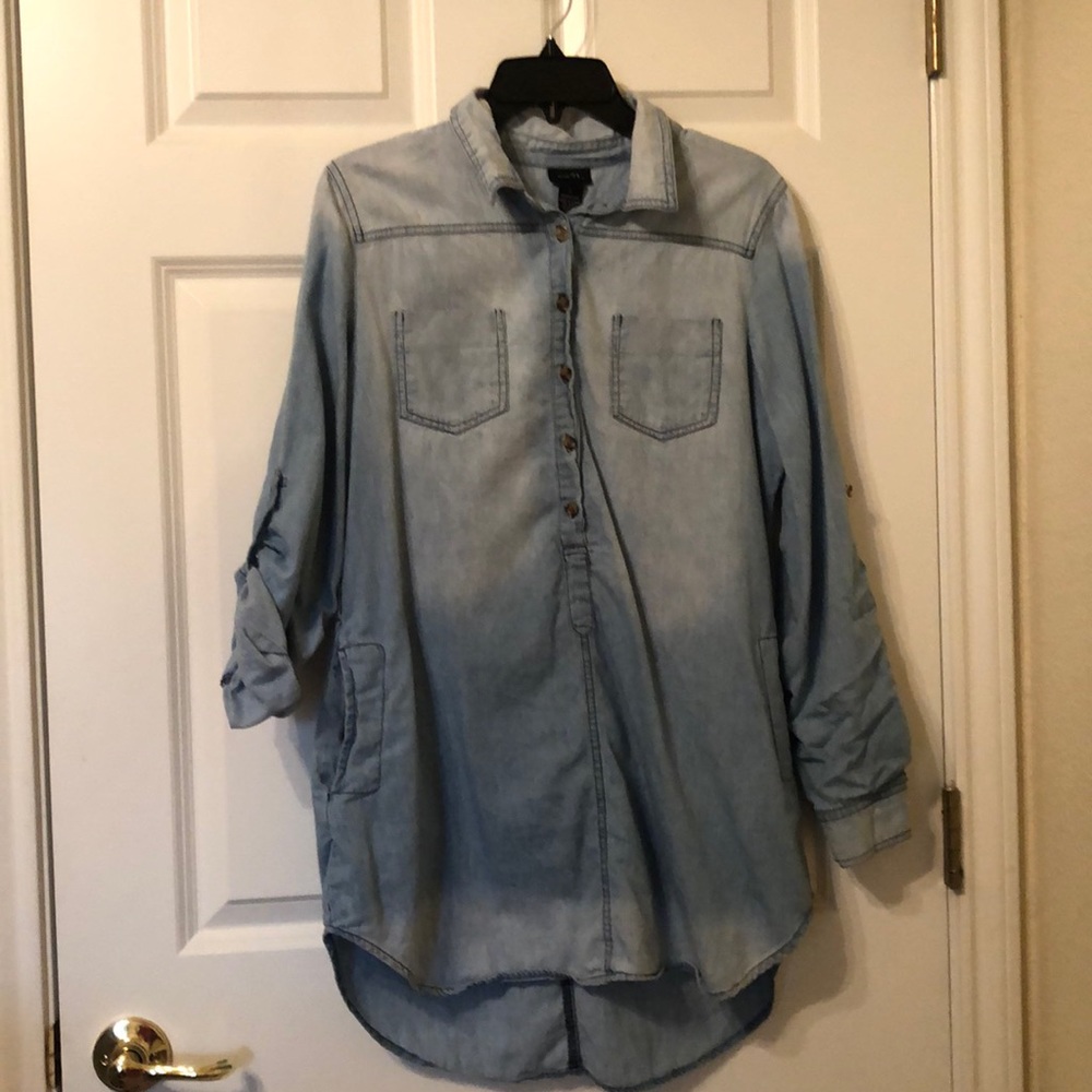 Denim dress